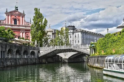 Triple Bridge, Ljubljana, Slovenia
